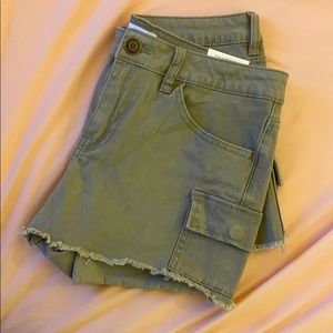 YMI green shorts, never worn from Fashion Nova